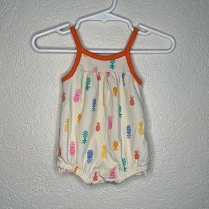 Pineapple outfit newborn